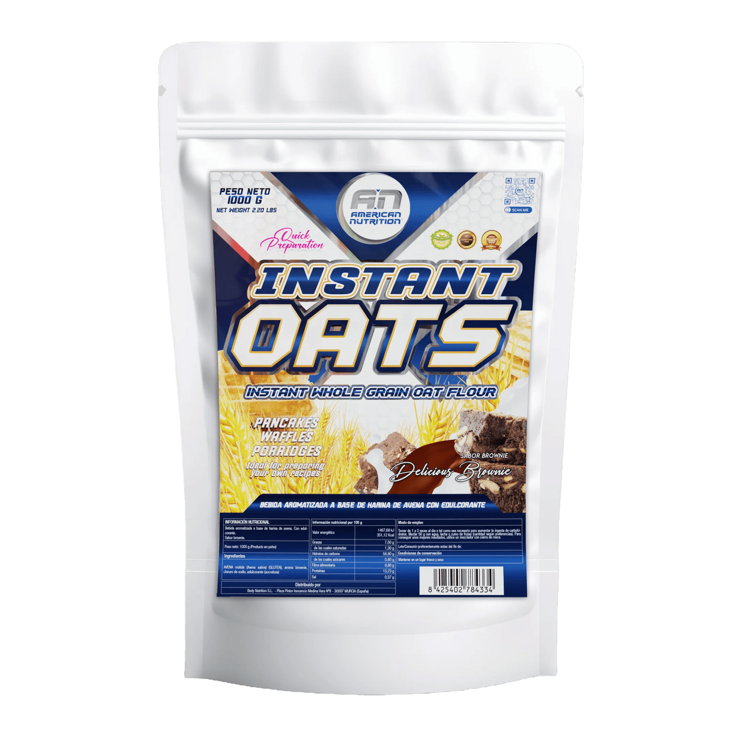 Instant oats