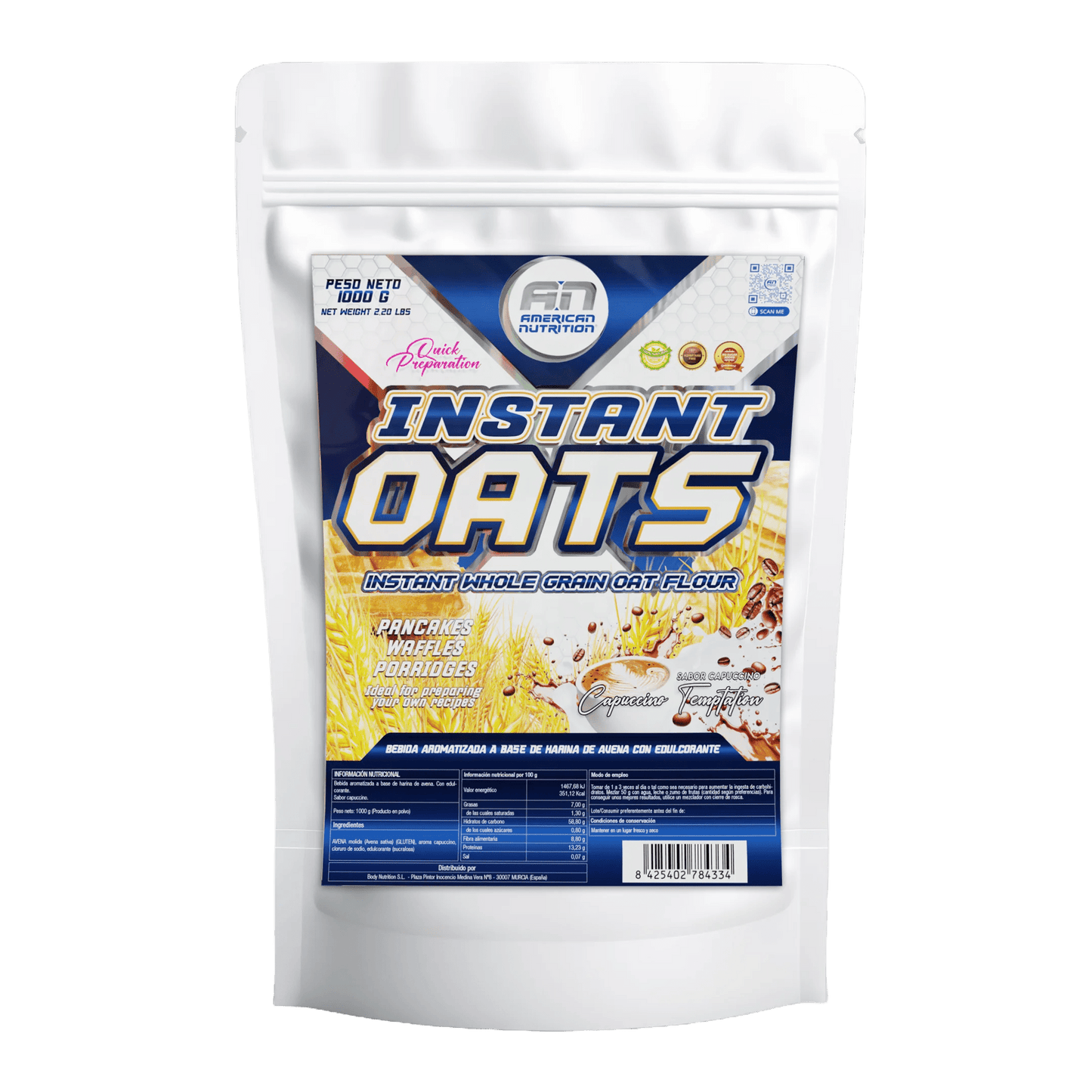 Instant oats
