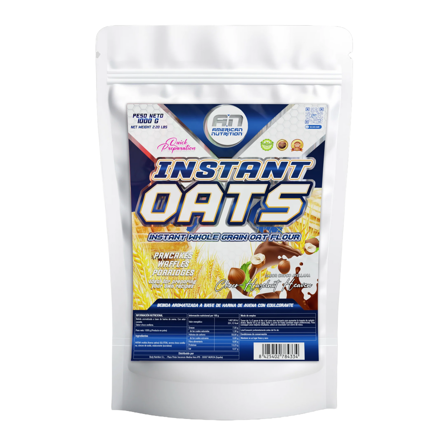 Instant oats