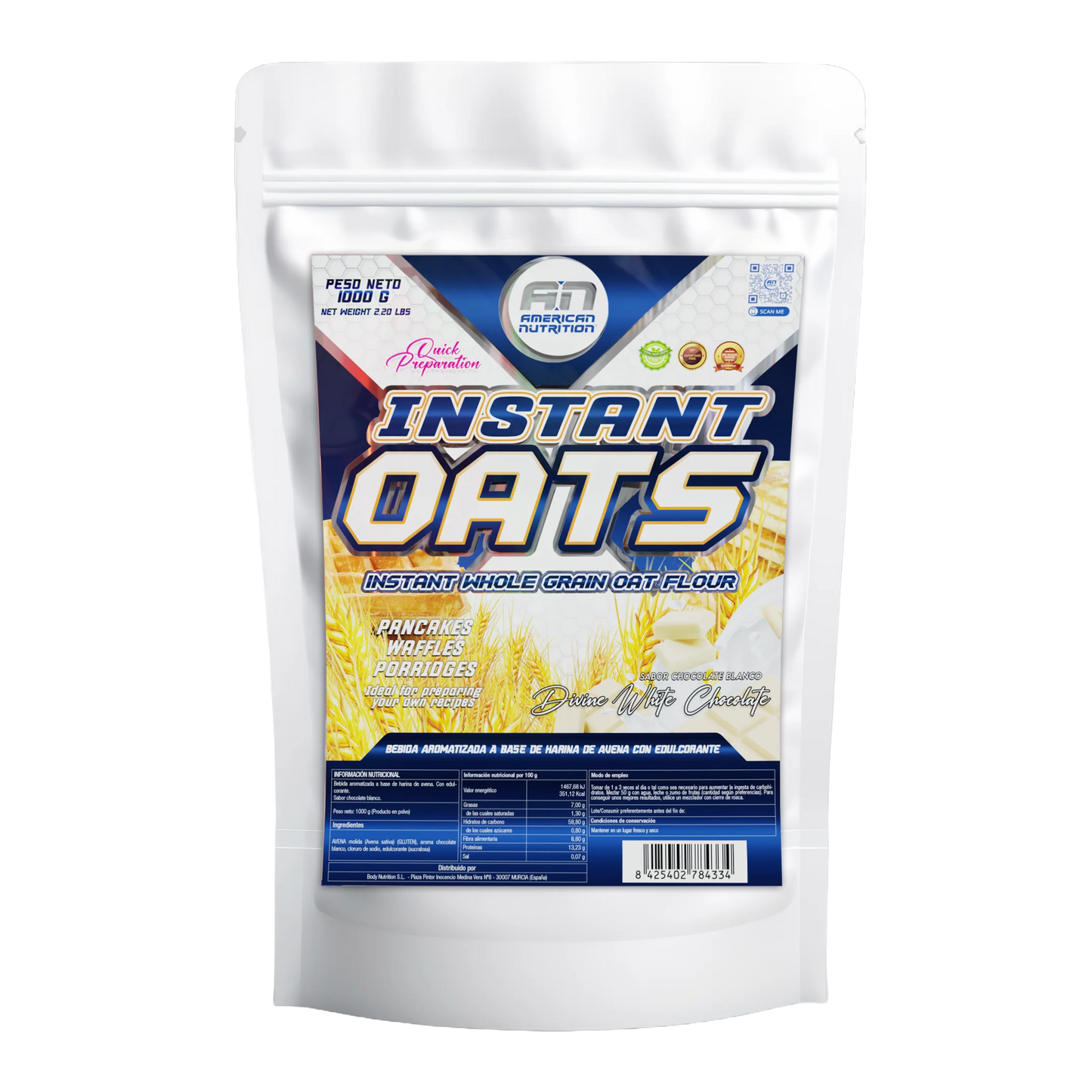 Instant oats