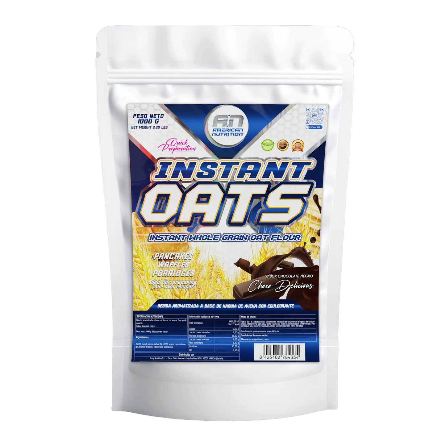 Instant oats