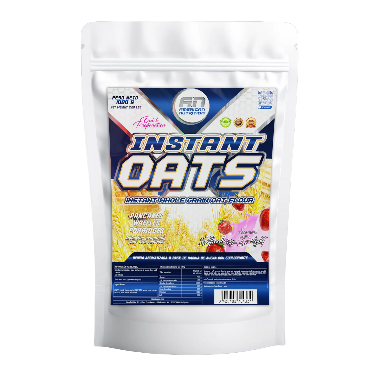 Instant oats