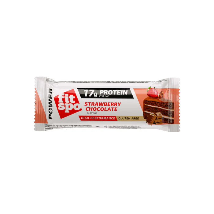 FitSpo POWER bar 55g Strawberry chocolate