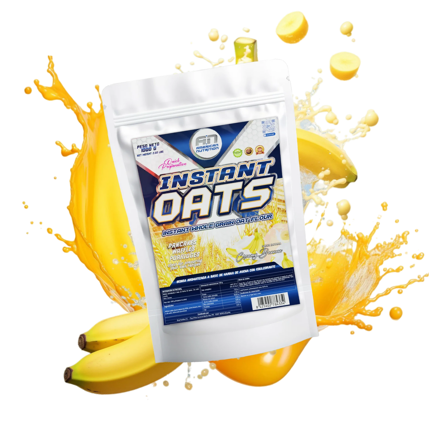 Instant oats