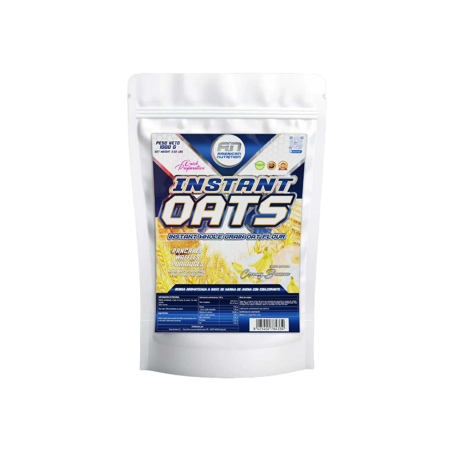 Instant oats