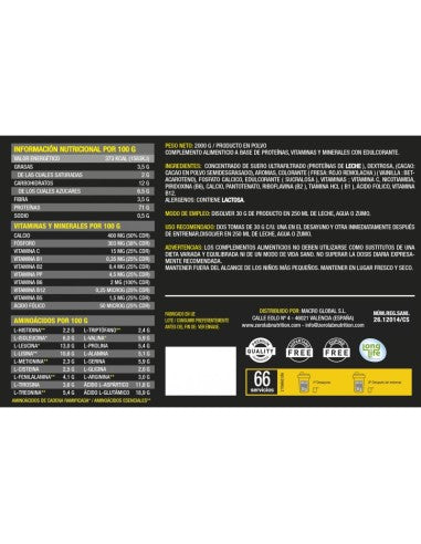 Ultra Whey Protein (nueva formula Premium) - Zerolab