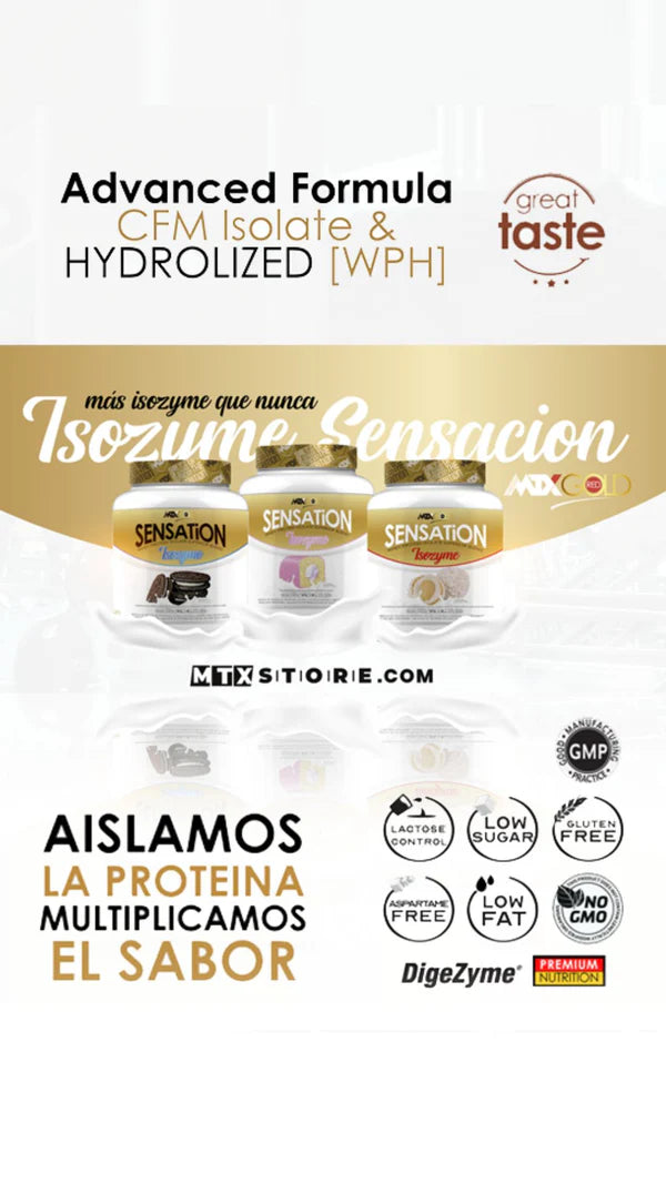 ISOZYME™ Sensation | Aislado (CFM) GOURMET
