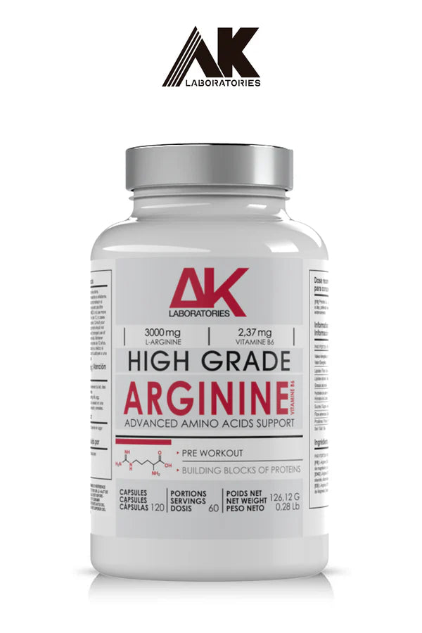 ARGININE AK ™ [+ vit_B6] 120/600mg - Iron Shark