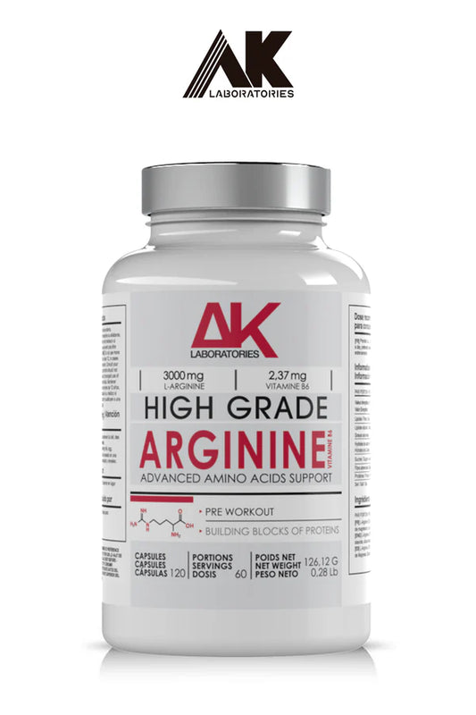 ARGININE AK ™ [+ vit_B6] 120/600mg - Iron Shark