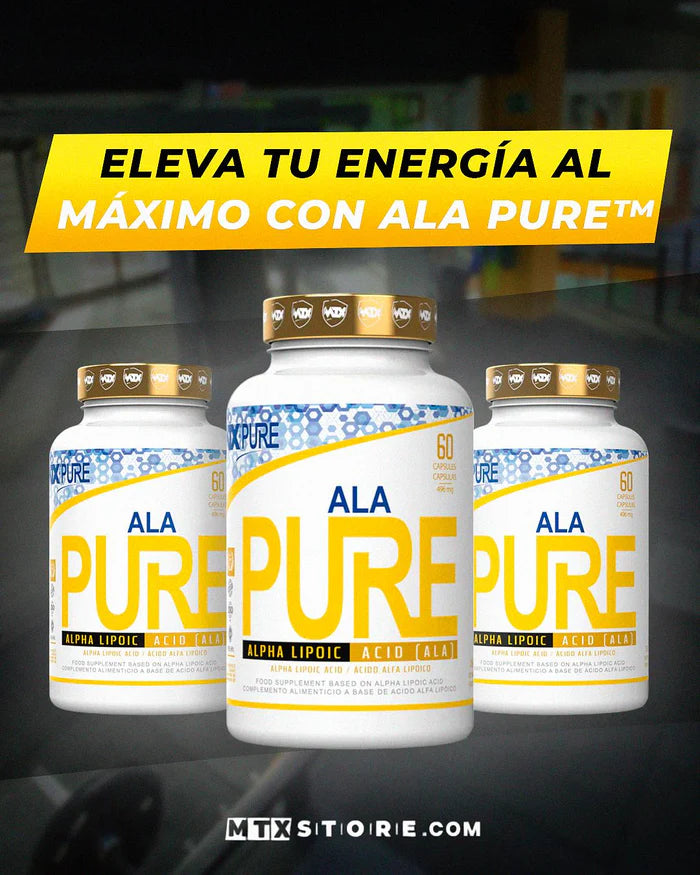 ALA PURE ™ Ácido Alfa Lipoico [60cap] - Iron Shark