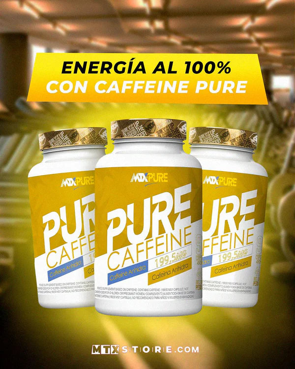 CAFFEINE PURE ™ [90CAP/490MG] - Iron Shark