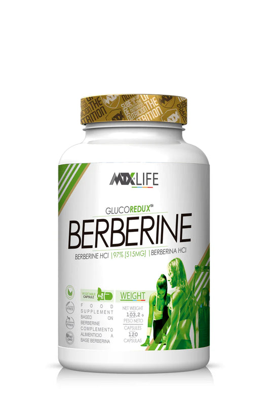 BERBERINE | GLUCORedux™ [120 VegeCaps/515 mg]