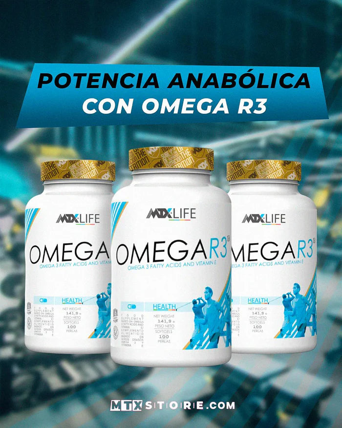 OMEGA R3™ [100 PERLAS/1000MG] - Iron Shark
