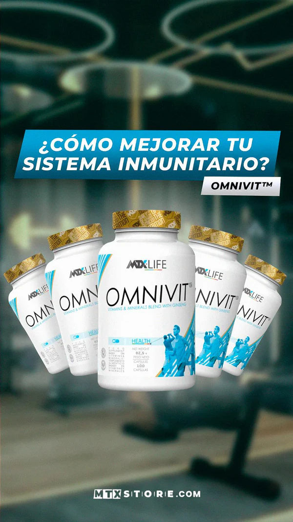 OMNIVIT™ [Multivitaminico] 100CAP/825MG - Iron Shark