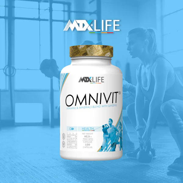 OMNIVIT™ [Multivitaminico] 100CAP/825MG - Iron Shark