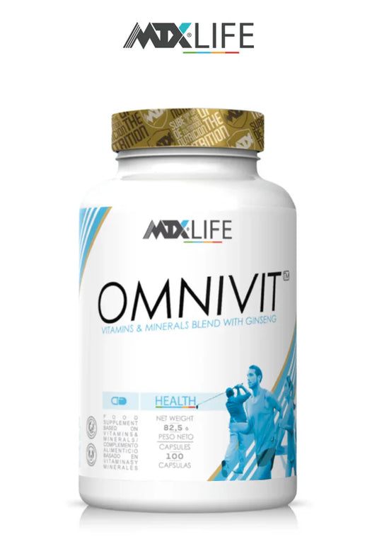 OMNIVIT™ [Multivitaminico] 100CAP/825MG - Iron Shark