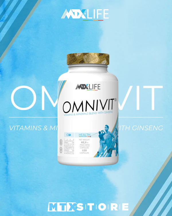 OMNIVIT™ [Multivitaminico] 100CAP/825MG - Iron Shark