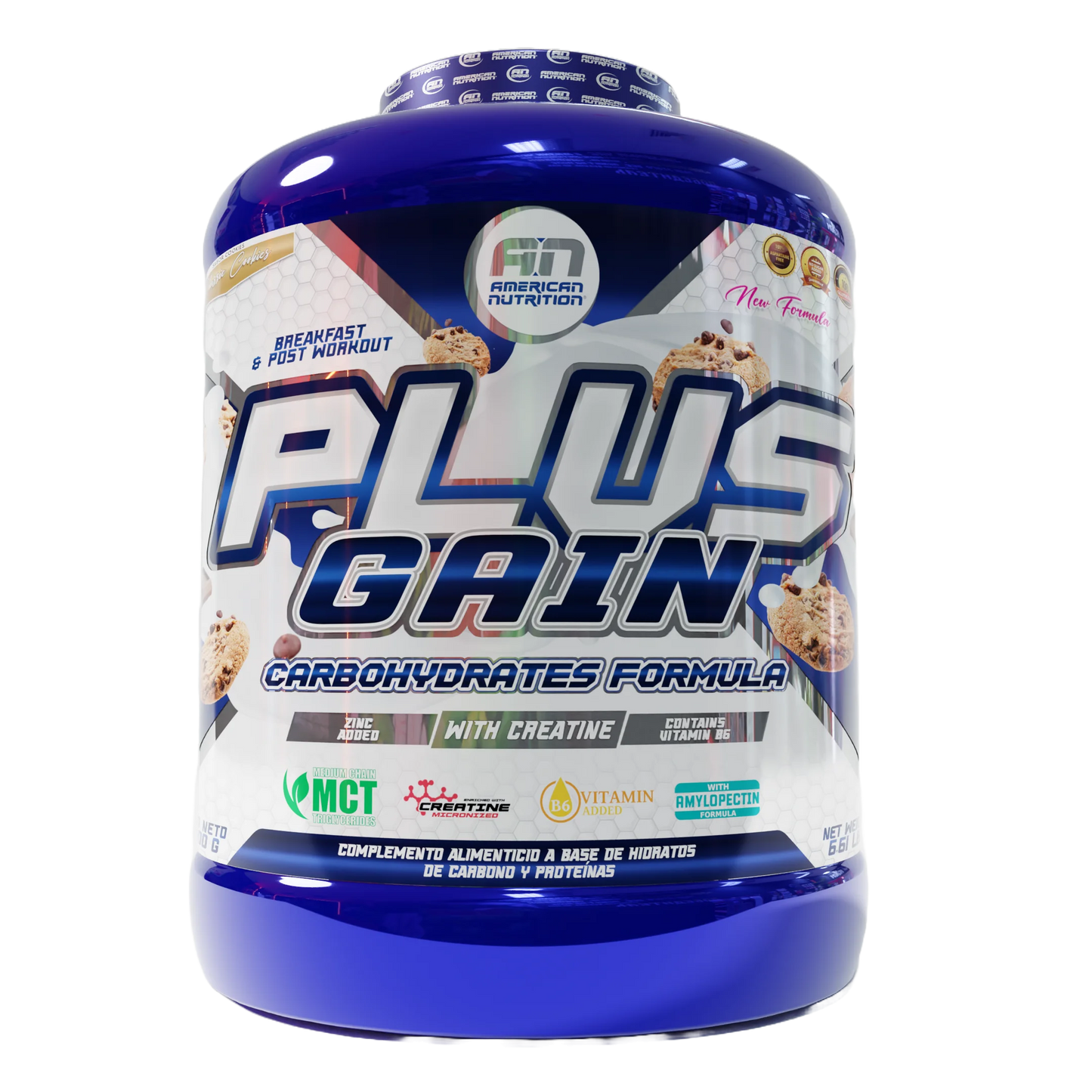Plus Gain Carbohydrates Formula