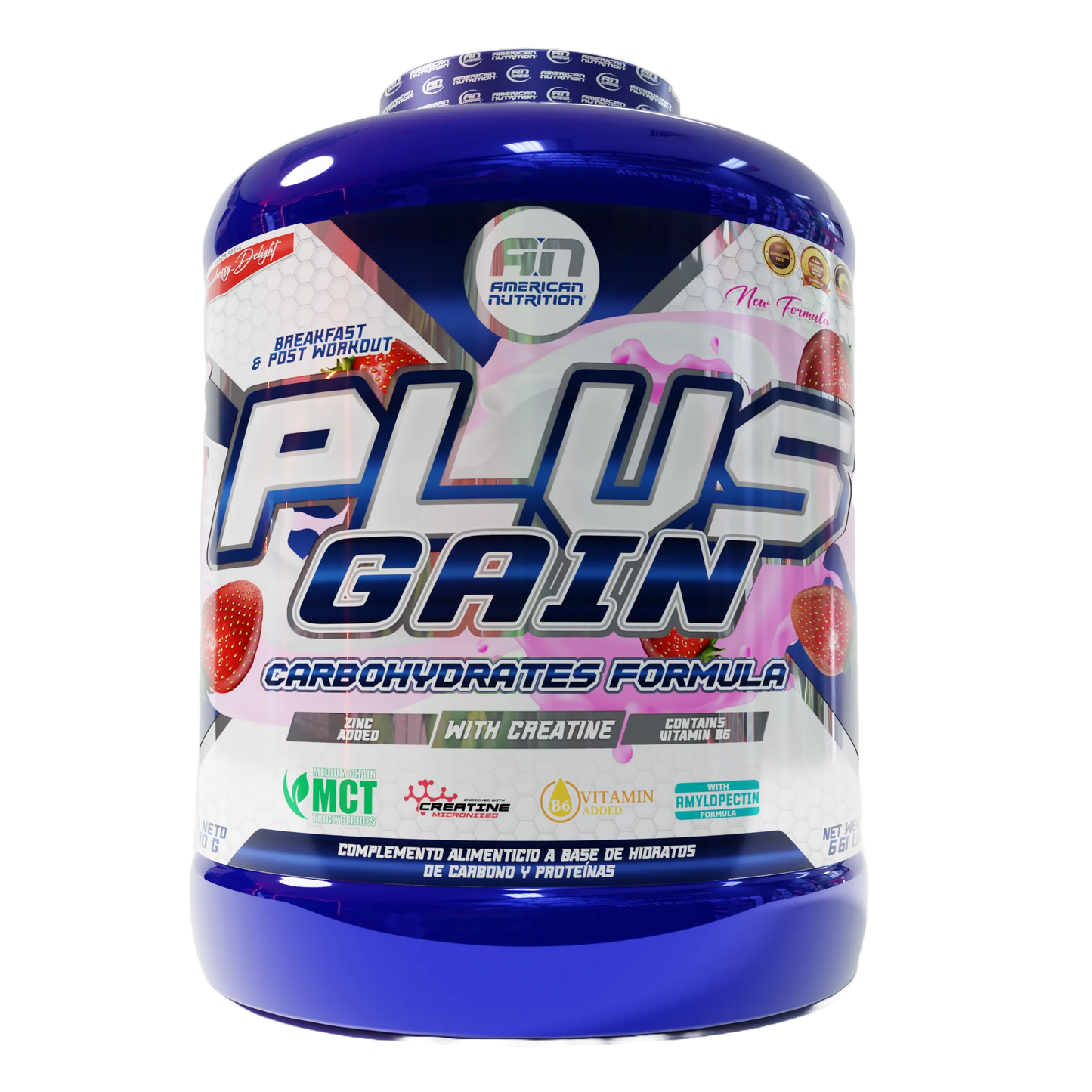 Plus Gain Carbohydrates Formula