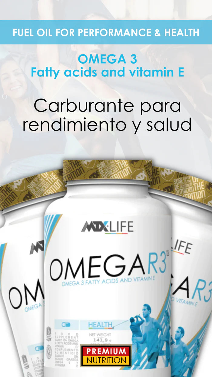 OMEGA R3™ [100 PERLAS/1000MG] - Iron Shark
