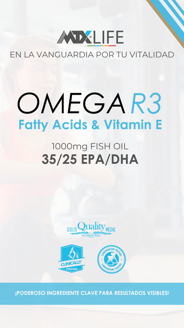OMEGA R3™ [100 PERLAS/1000MG] - Iron Shark