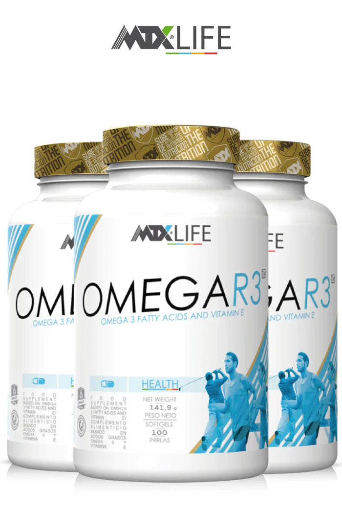 OMEGA R3™ [100 PERLAS/1000MG] - Iron Shark