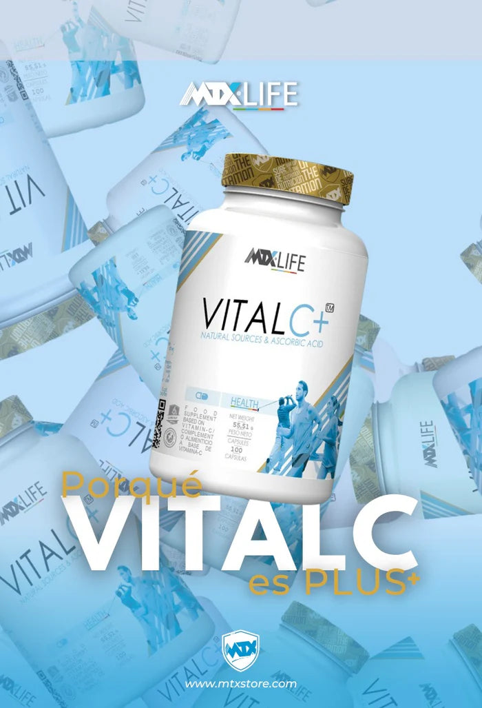 VitalC Plus - [SUPER VIT-C] 100 Cap/500MG* - Iron Shark
